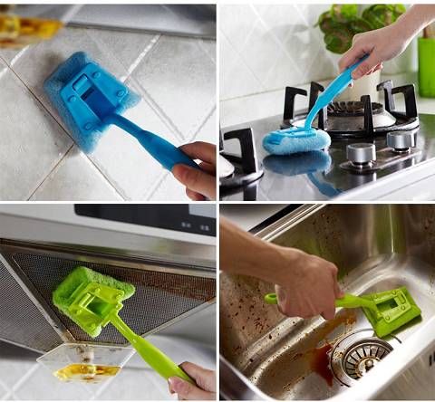 創(chuàng)意家居生活日用品強力去污刷多功能廚房清潔刷 1個裝