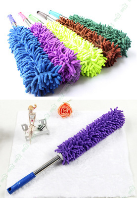 【家居生活不銹鋼雪尼爾清潔撣 多功能清潔撣 除塵撣子 車用刷】?jī)r(jià)格,廠家,圖片,雞毛撣/除塵撣,衢州健維竹炭開發(fā)-