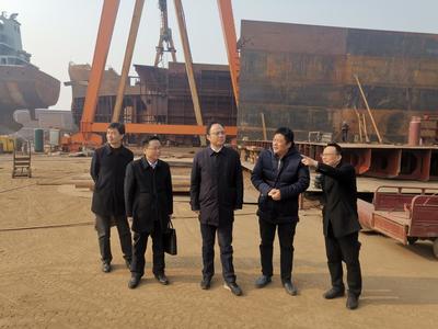 黨委副書記曹春果赴烏沙船舶基地調(diào)研